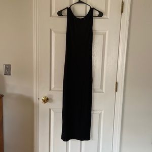 High neck, low back Rachel pally bodycon